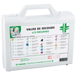 Valise de secours 6 à 8 personnes