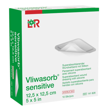 Pansement hydrocellulaire super-absorbant VLIWASORB® SENSITIVE