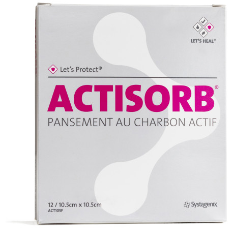 Pansement au charbon activé ACTISORB®