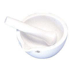 Mortier porcelaine