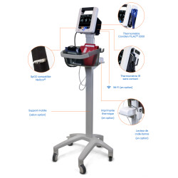 Station SUNTECH CT40 PNI+SpO2 NELLCOR compatible + socle à roulettes