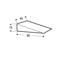 Coussin de table - 60x45x15 cm Coussin de table - 60x45x15 cm