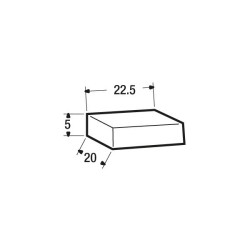 Coussin de posture - 22,5x20x5 cm Coussin de posture - 22,5x20x5 cm