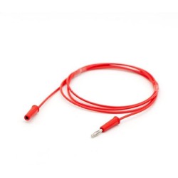 Cordon femelle Ø4 mm / mâle Ø4 mm - 150 cm Cordon femelle Ø4 mm / mâle Ø4 mm - 150 cm