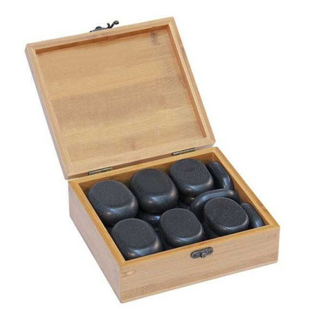 Coffret de pierres chaudes - 18 pièces