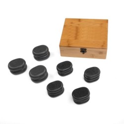Coffret de pierres chaudes - 18 pièces Coffret de pierres chaudes - 18 pièces