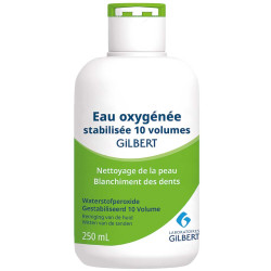 Eau oxygénée stabilisée 10 volumes flacon de 250 mL