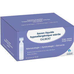 Savon liquide hypoallergénique stérile