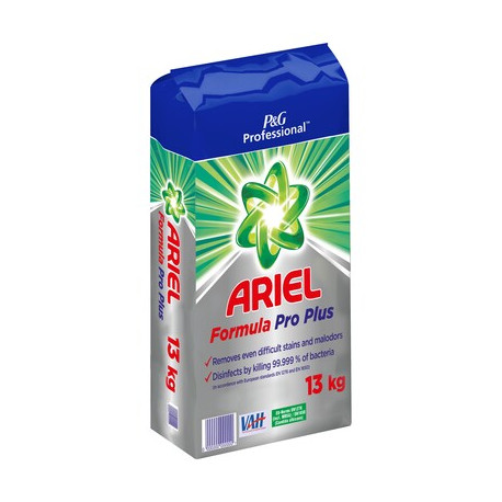 LESSIVE POUDRE DESINFECTANTE ARIEL FORMULA PRO PLUS 13KG