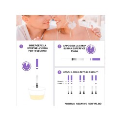 Test d'ovulation - autotest - bande 4mm x 25 Test d'ovulation - autotest - bande 4mm x 25