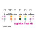 Trousse de test vaginité - carte
