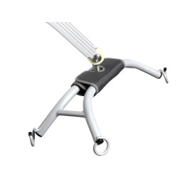 Lève-patient électrique en aluminium - charge 150 kg