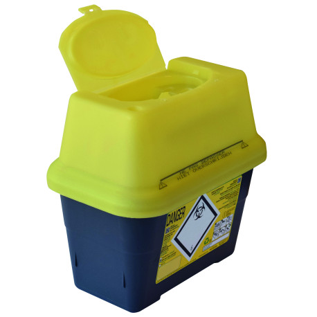 Collecteur 2 L déchets infectieux SHARPSAFE