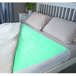 Alèse de lit réutilisable avec rabats Alèse de lit réutilisable avec rabats