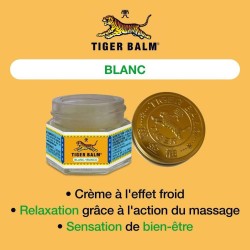 Baume du tigre blanc - Tiger Balm Baume du tigre blanc - Tiger Balm