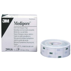 Sparadrap extensible non tissé 3M™ MEDIPORE™ LINER Sparadrap extensible non tissé 3M™ MEDIPORE™ LINER