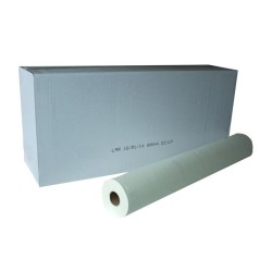 Drap d'examen large M'Roll 2 plis blancs 70x35 x 6 Rlx Drap d'examen large M'Roll 2 plis blancs 70x35 x 6 Rlx