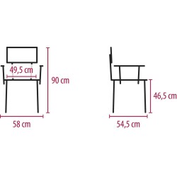 Chaise garde robe KOMOD Chaise garde robe KOMOD