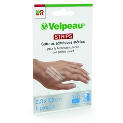 Sutures adhésives stériles VELPEAU® STRIP Sutures adhésives stériles VELPEAU® STRIP