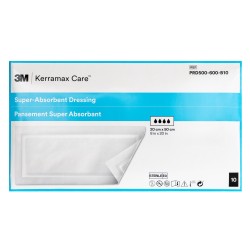 Pansement hydrocellulaire super absorbant KERRAMAX CARE™ Pansement hydrocellulaire super absorbant KERRAMAX CARE™