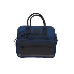 Mini Sac OUESSANT bleu avec pochette noire De Boissy Mini Sac OUESSANT bleu avec pochette noire De Boissy