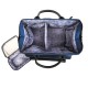 Mini Sac OUESSANT bleu avec pochette noire De Boissy
