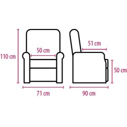 Fauteuil releveur OREL – 1 moteur