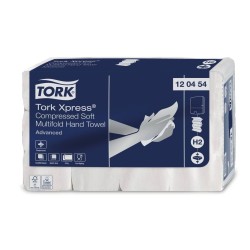 Essuie-mains Essuie-mains compressés interfoliés doux TORK XPRESS® Essuie-mains Essuie-mains compressés interfoliés doux TORK XPRESS®