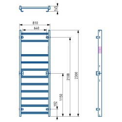Espalier bois - Kinova Pro Espalier bois - Kinova Pro