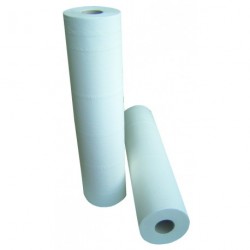 Draps d'examen 1 pli crêpés blancs 50 x 114 cm x 12 Rlx