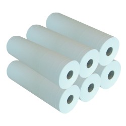 Draps d’examen 300 formats 2 plis blancs, 50 x 35 cm x 6 Rlx Draps d’examen 300 formats 2 plis blancs, 50 x 35 cm x 6 Rlx