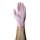 Gant nitrile non poudré rose