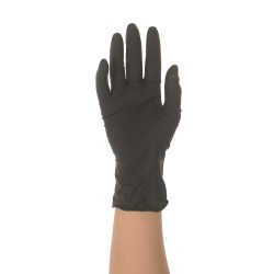 Gant nitrile noir ou rose Gant nitrile noir ou rose
