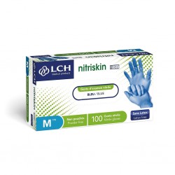 Gants nitriles sans poudre NITRISKIN