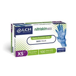 Gants nitriles sans poudre NITRISKIN LCH consomed.fr Gants nitriles sans poudre NITRISKIN LCH consomed.fr