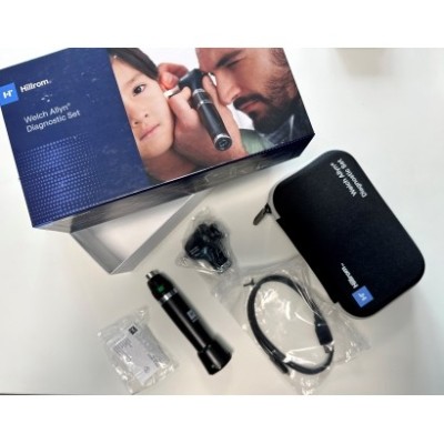 HILLROM WELCH ALLYN PACK OTOSCOPE MACROVIEW 2 - TETE + MANCHE