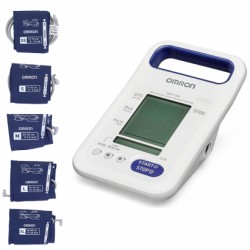 Tensiomètre Omron HBP 1320 Pack tensiomètre professionnel 5 brassards (SS-S-M-L-XL)