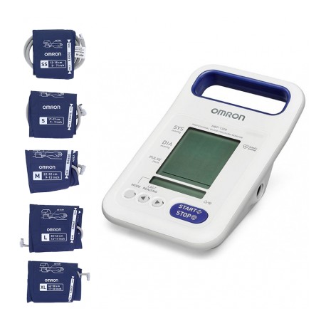 Tensiomètre Omron HBP 1320 Pack tensiomètre professionnel 5 brassards (SS-S-M-L-XL)