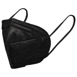 Masques FFP2 noirs élastiques oreilles x 10