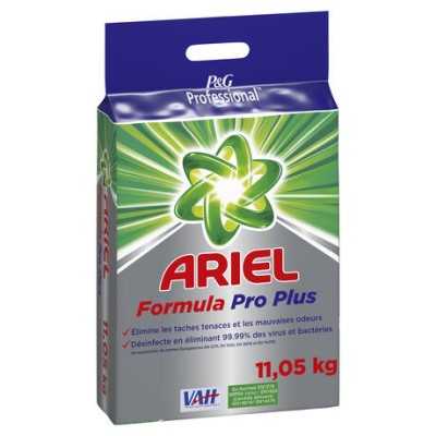 LESSIVE POUDRE DESINFECTANTE ARIEL FORMULA PRO PLUS 13KG