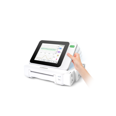 Cardiotocographe Moniteur foetal gémellaire CF3R sondes sans fil COMEN Cardiotocographe Moniteur foetal gémellaire CF3R sondes sans fil COMEN