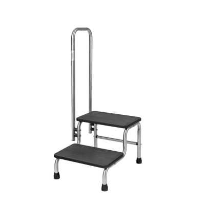 Marchepied inox 2 marches avec rampe Holtex phlébologie