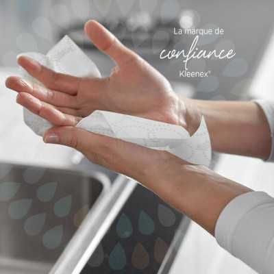 Essuie-mains Kleenex Ultra 6710 3 plis pliés V | Consomed
