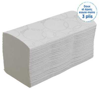 Essuie-mains Kleenex Ultra 6710 3 plis pliés V | Consomed