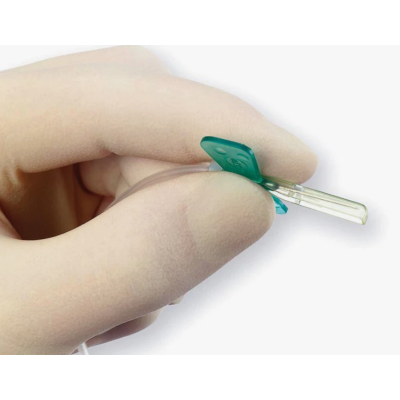 Microperfuseur à ailettes sécurisé Terumo Surflo Surshield avec protecteur d'aiguille