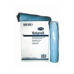 Draps d'examen plastifiés bleus VALAROLL 78x200 x 6 Rlx