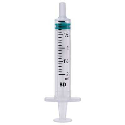Seringue 3 pièces BD Emerald sans aiguille 2ml Seringue 3 pièces BD Emerald sans aiguille 2ml