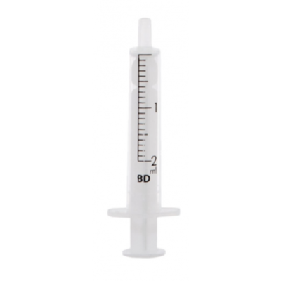 Seringues 2 pièces BD Discardit II sans aiguille 2 à 20 ml Seringues 2 pièces BD Discardit II sans aiguille 2 à 20 ml