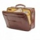 Mallette Elite Bags Deluxe DOCTOR - Cuir Marron