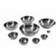 Cupule sans bec, inox, fond plat